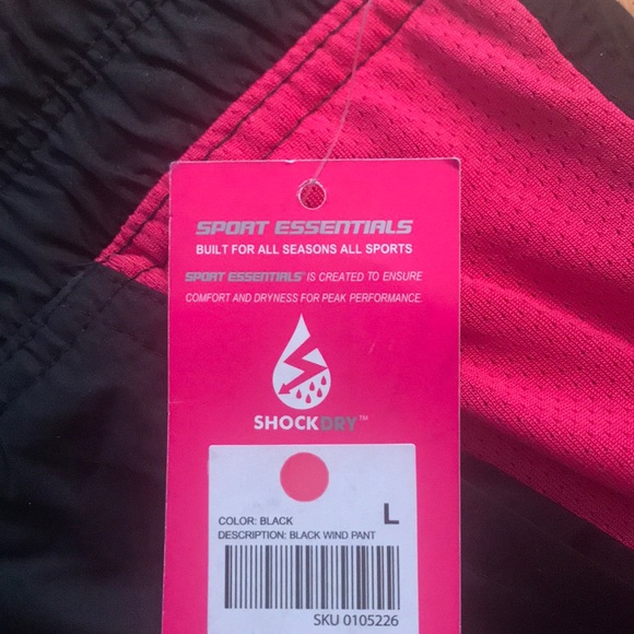 💥SALE💥 🔴2/$10🆕 Sport Essentials Performance Wind Pants - Picture 7 of 8